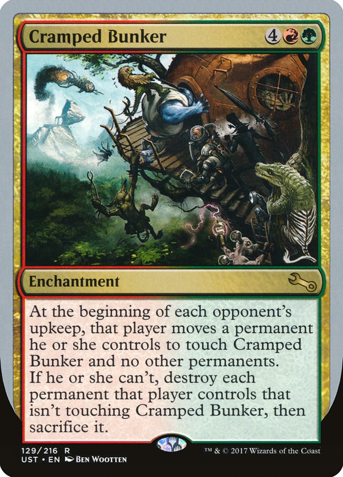 Cramped Bunker [Unstable] [Foil]