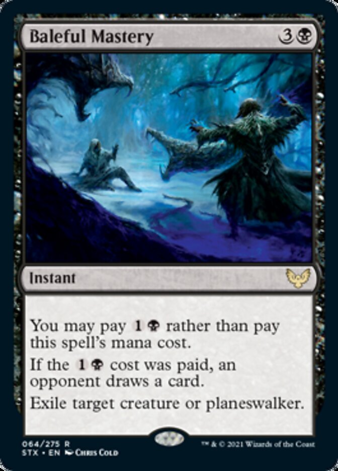 Baleful Mastery [Strixhaven: School of Mages] [Foil]