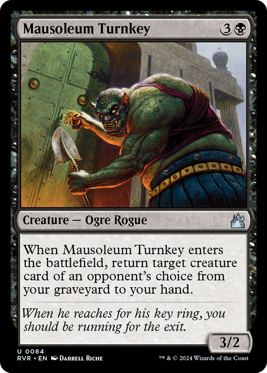 Mausoleum Turnkey [Ravnica Remastered] [Foil]