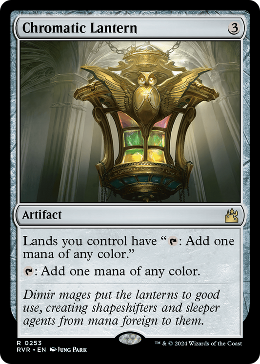 Chromatic Lantern [Ravnica Remastered] [Foil]