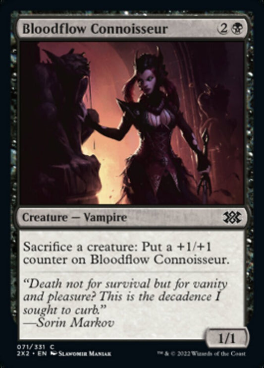 Bloodflow Connoisseur [Double Masters 2022] [Foil]