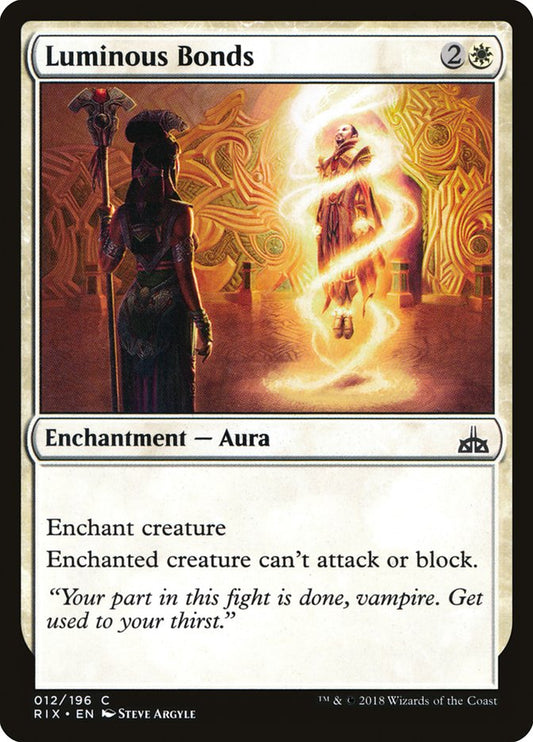 Luminous Bonds [Rivals of Ixalan] [Foil]