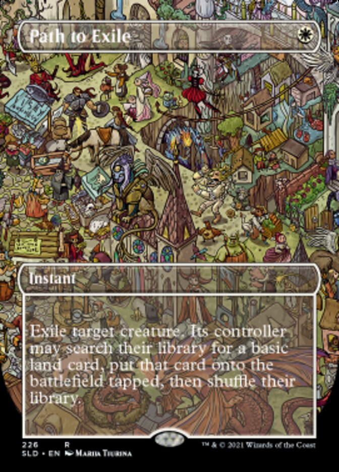 Path to Exile (Borderless) [Secret Lair Drop Series] [Foil]