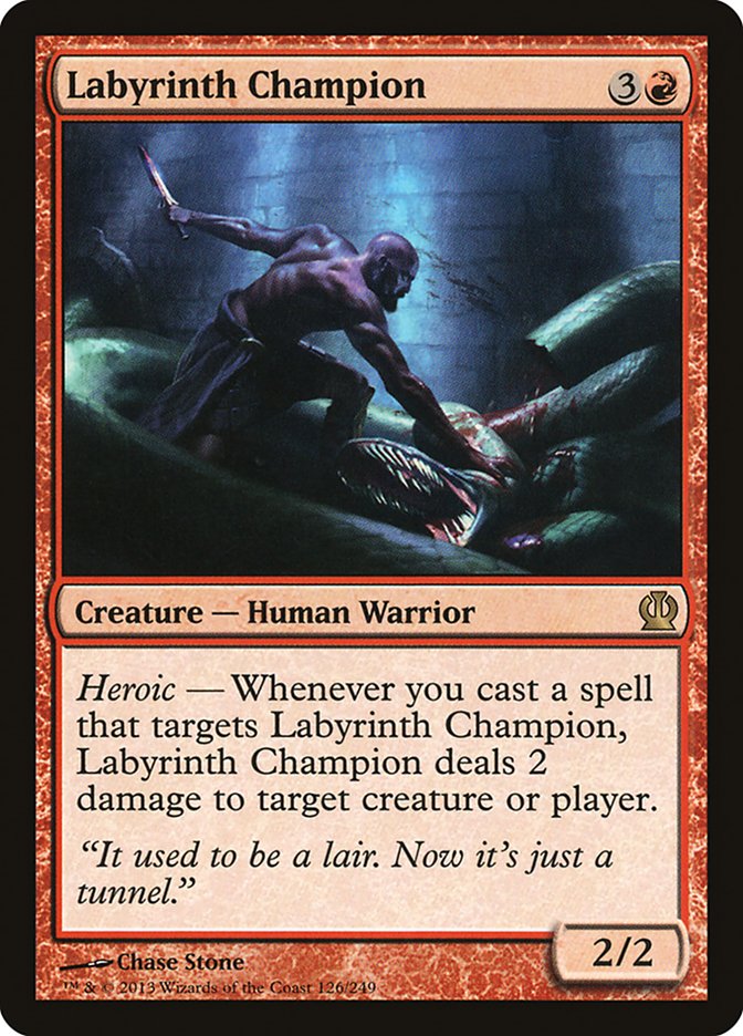 Labyrinth Champion [Theros] [Foil]