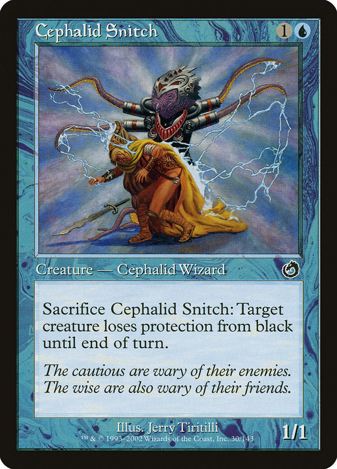 Cephalid Snitch [Torment] [Foil]