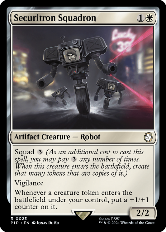 Securitron Squadron [Fallout] [Foil]