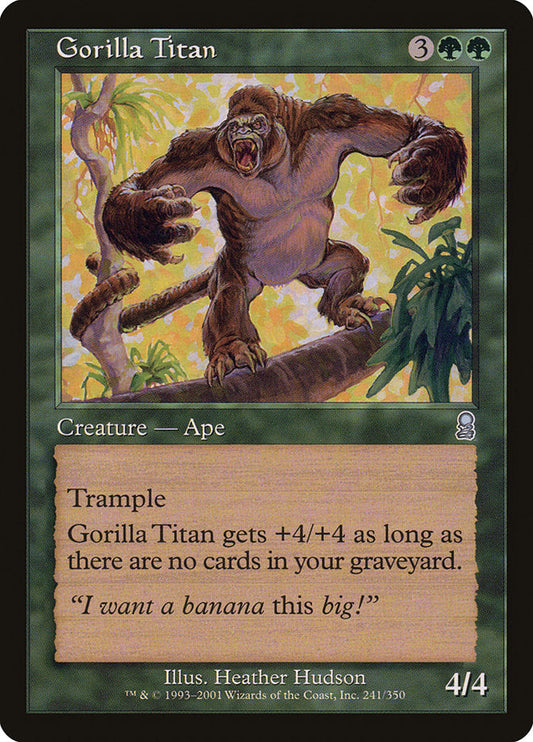 Gorilla Titan [Odyssey] [Foil]