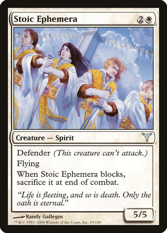 Stoic Ephemera [Dissension] [Foil]