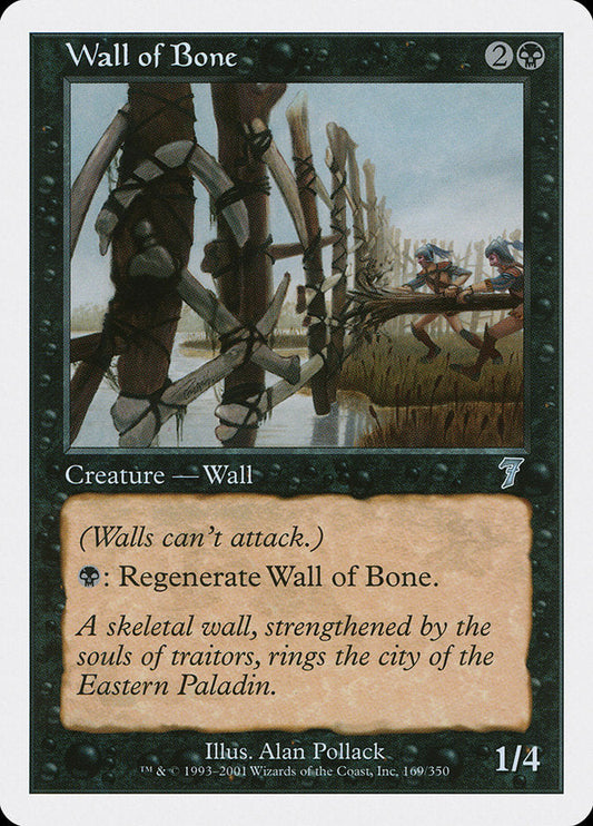 Wall of Bone [Seventh Edition] [Foil]