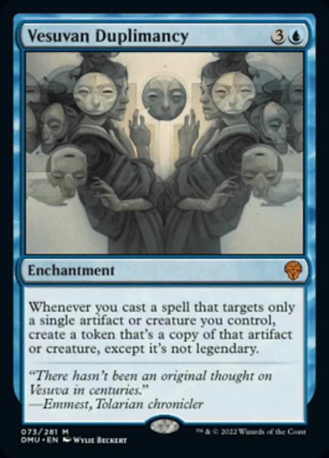 Vesuvan Duplimancy [Dominaria United] [Foil]