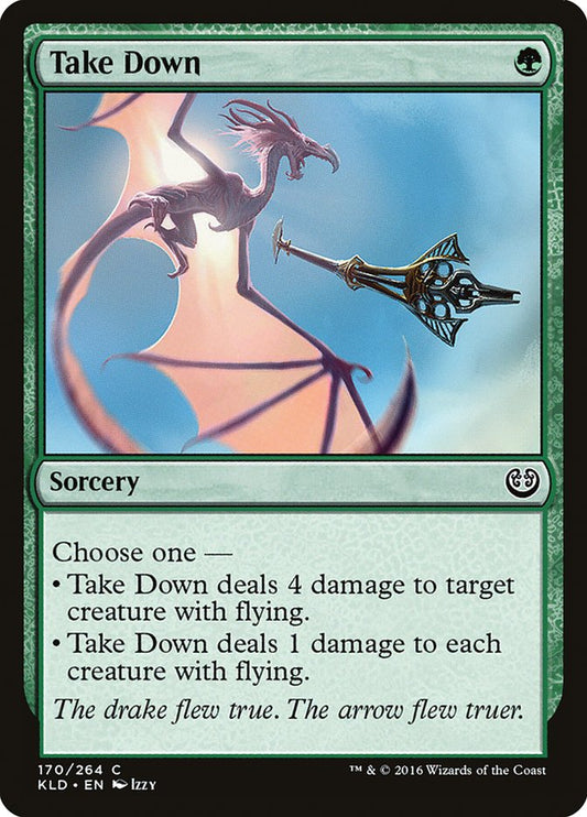 Take Down [Kaladesh] [Foil]