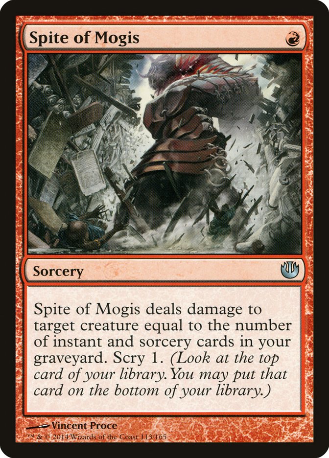 Spite of Mogis [Journey into Nyx] [Foil]
