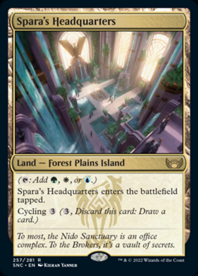 Spara's Headquarters [Streets of New Capenna] [Foil]