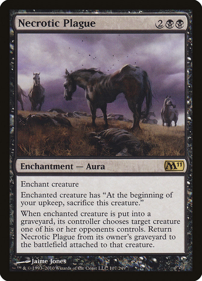 Necrotic Plague [Core Set 2011]