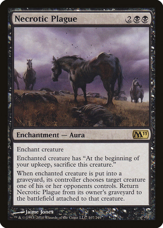 Necrotic Plague [Core Set 2011]