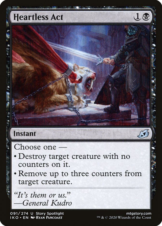 Heartless Act [Ikoria: Lair of Behemoths] [Foil]