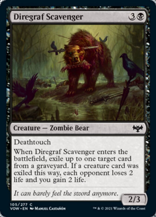 Diregraf Scavenger [Innistrad: Crimson Vow] [Foil]