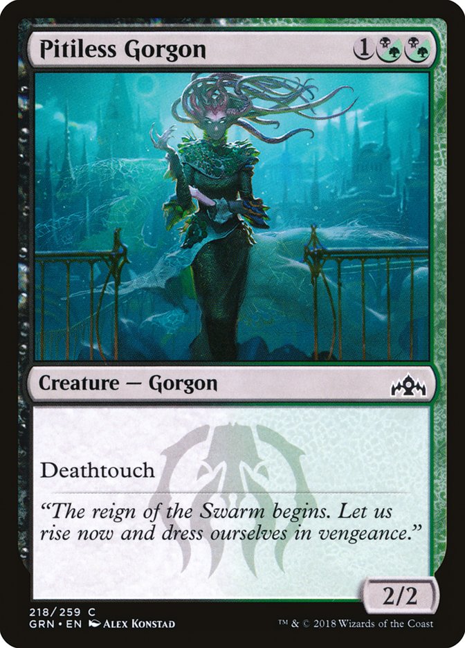 Pitiless Gorgon [Guilds of Ravnica] [Foil]