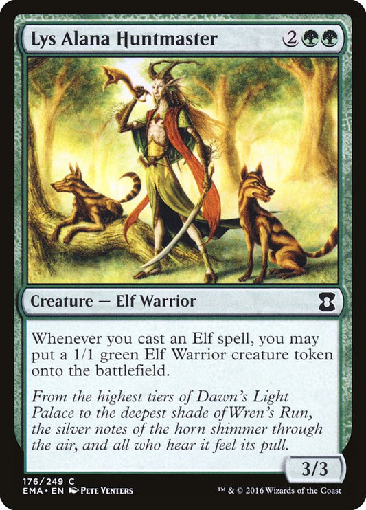 Lys Alana Huntmaster [Eternal Masters] [Foil]
