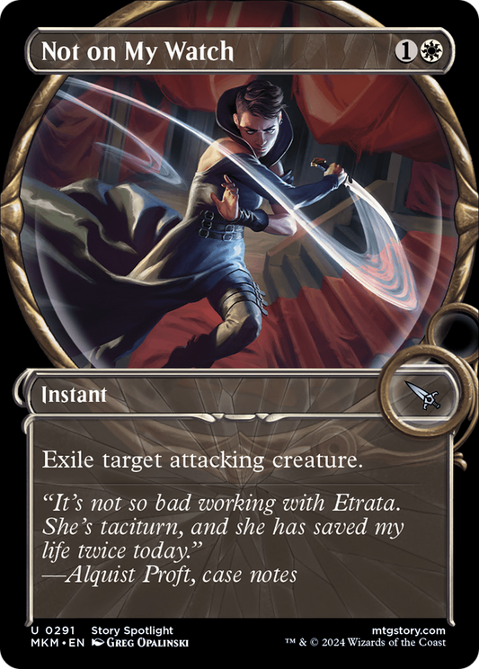 Not on my Watch (Showcase) [Murders at Karlov Manor] [Foil]