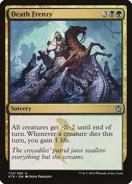 Death Frenzy [Khans of Tarkir] [Foil]