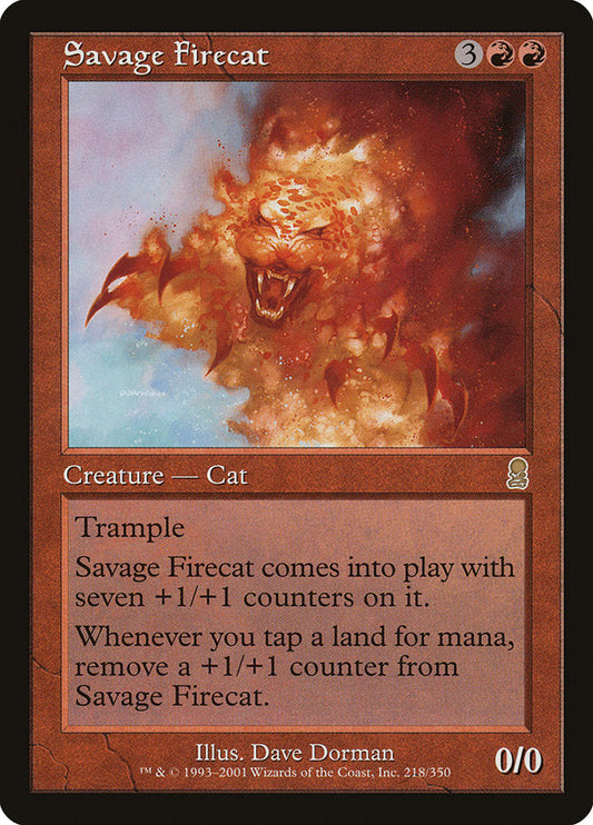 Savage Firecat [Odyssey] [Foil]