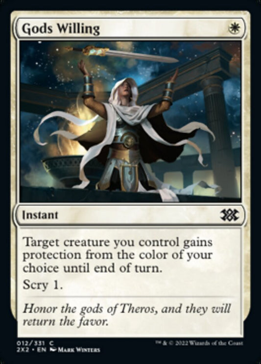 Gods Willing [Double Masters 2022] [Foil]
