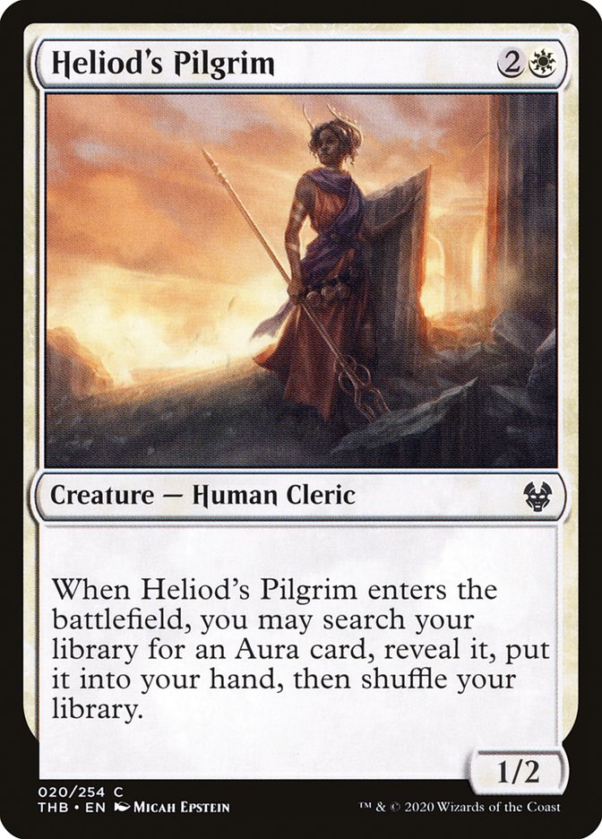 Heliod's Pilgrim [Theros Beyond Death] [Foil]
