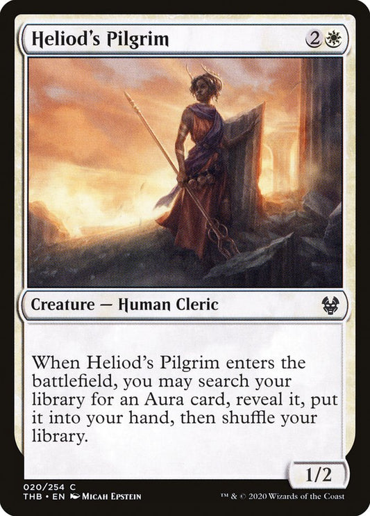 Heliod's Pilgrim [Theros Beyond Death] [Foil]
