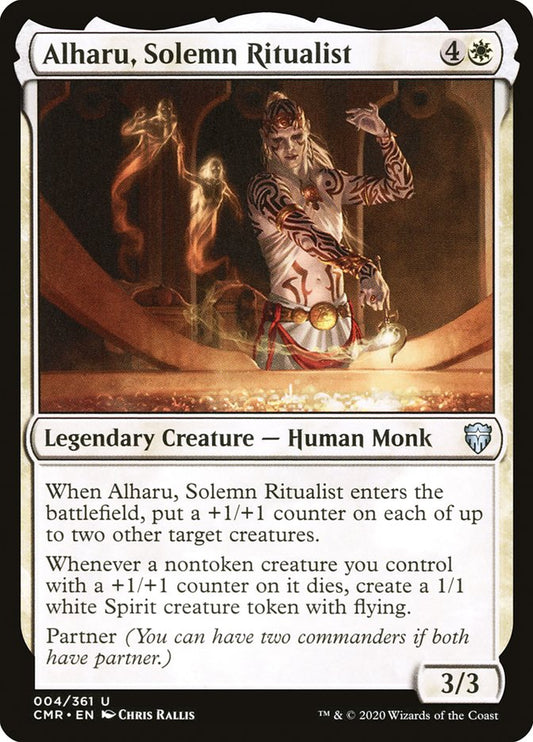 Alharu, Solemn Ritualist [Commander Legends] [Foil]