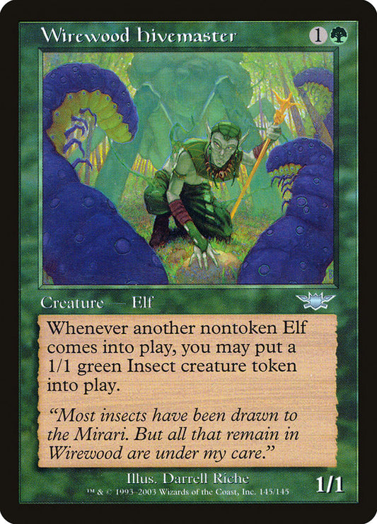 Wirewood Hivemaster [Legions] [Foil]
