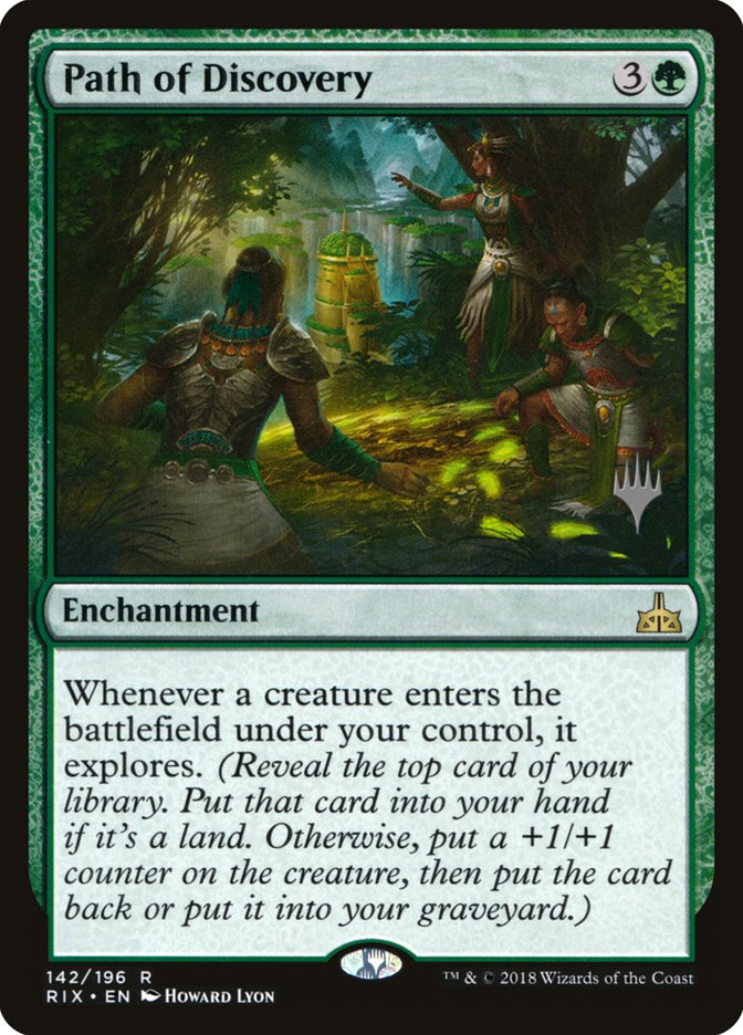 Path of Discovery (Promo Pack) [Rivals of Ixalan Promos] [Foil]
