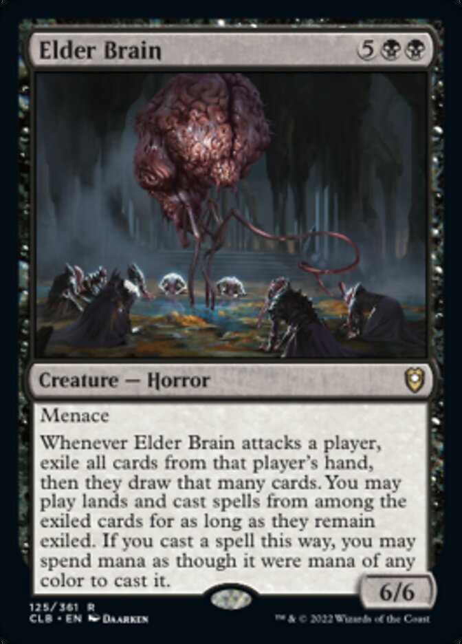 Elder Brain [Commander Legends: Battle for Baldur's Gate] [Foil]