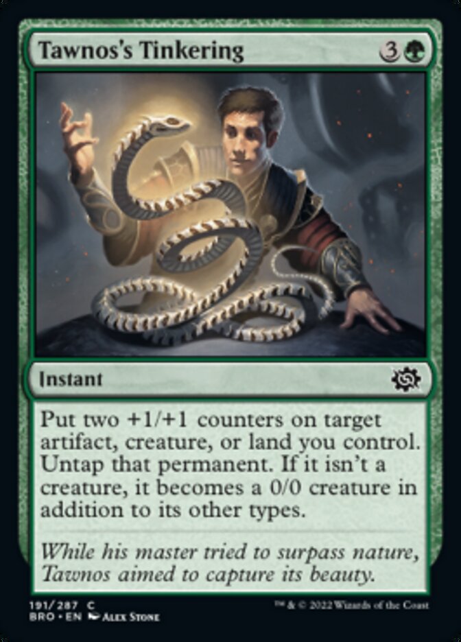 Tawnos's Tinkering [The Brothers' War] [Foil]