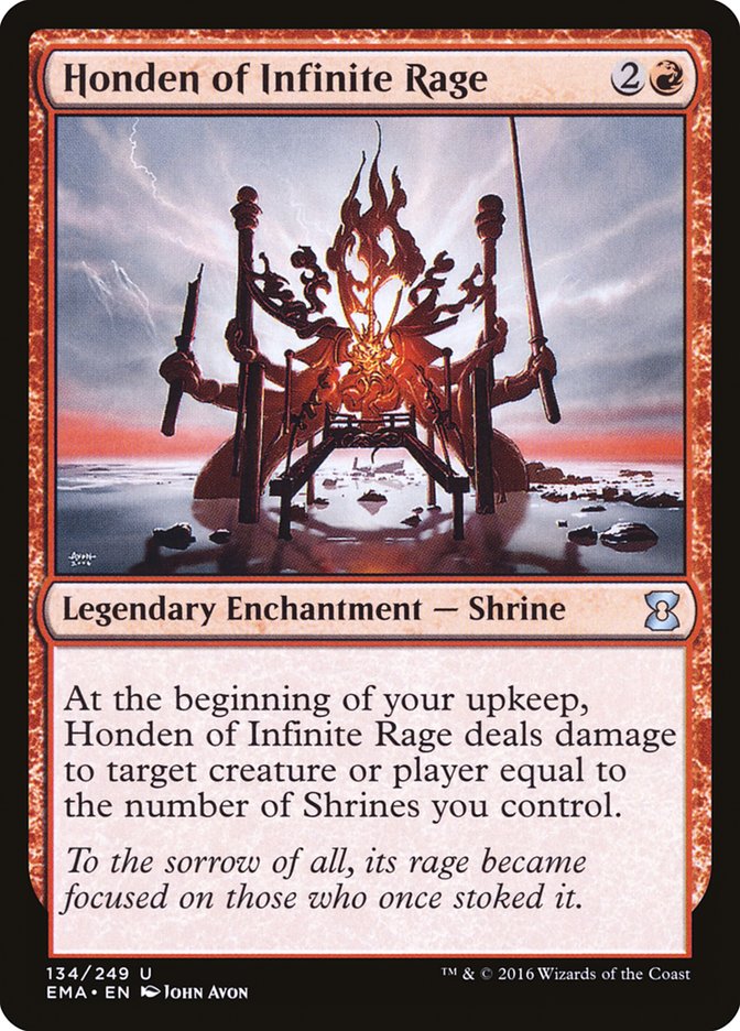 Honden of Infinite Rage [Eternal Masters] [Foil]