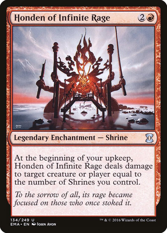 Honden of Infinite Rage [Eternal Masters] [Foil]