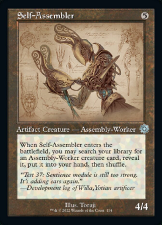 Self-Assembler (Retro Schematic) [The Brothers' War Retro Artifacts] [Foil]
