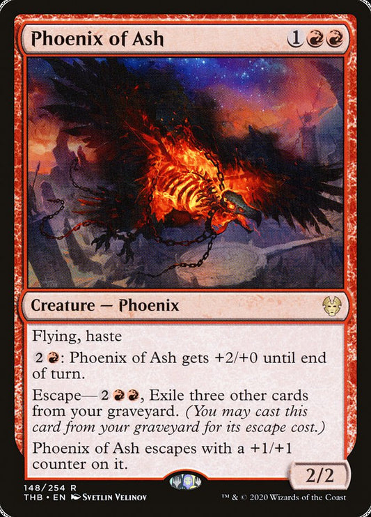 Phoenix of Ash [Theros Beyond Death] [Foil]