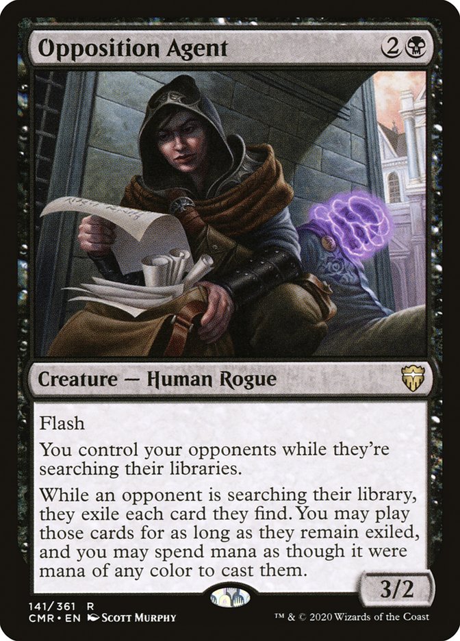 Opposition Agent [Commander Legends] [Foil]