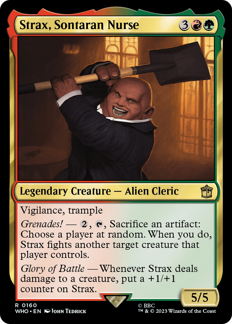 Strax, Sontaran Nurse [Doctor Who] [Foil]