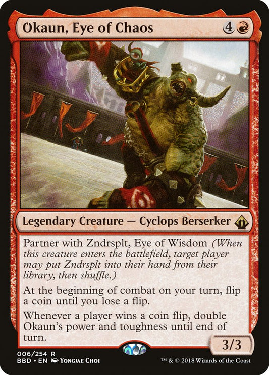 Okaun, Eye of Chaos [Battlebond] [Foil]