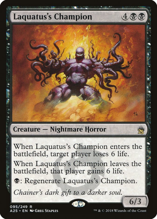Laquatus's Champion [Masters 25] [Foil]