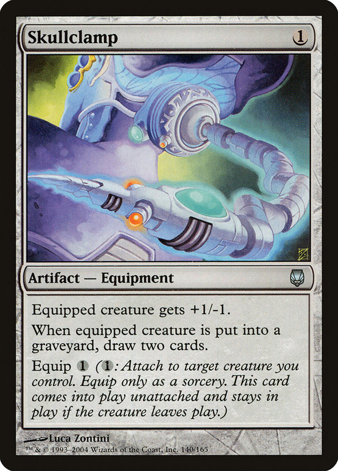 Skullclamp [Darksteel] [Foil]