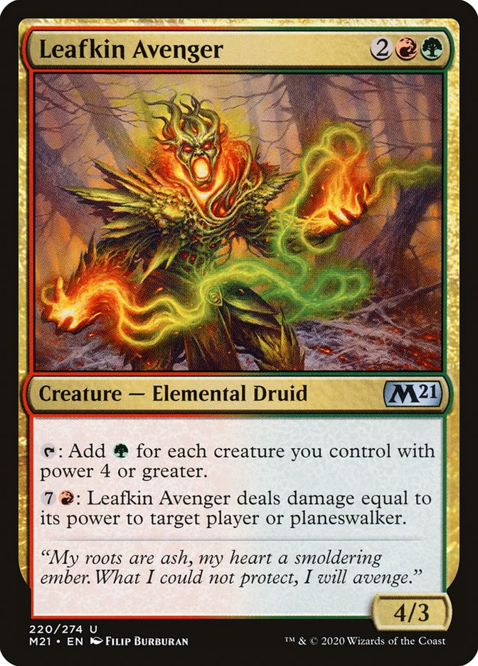 Leafkin Avenger [Core Set 2021] [Foil]