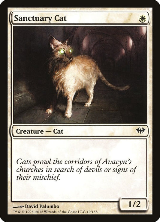 Sanctuary Cat [Dark Ascension] [Foil]