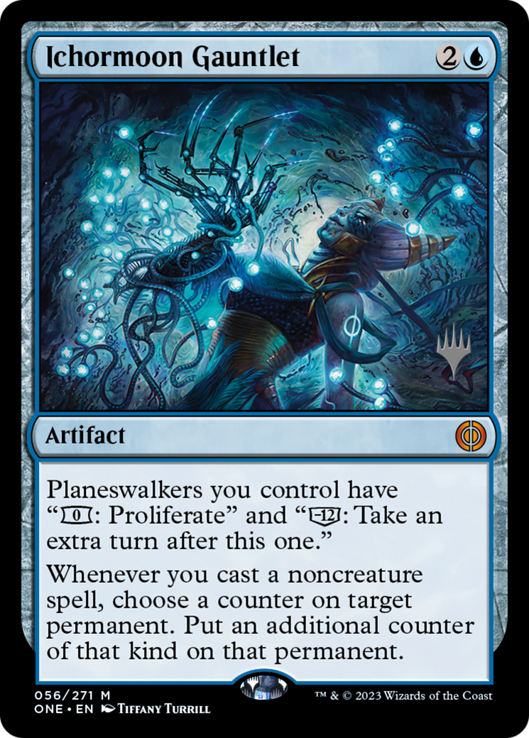 Ichormoon Gauntlet (Promo Pack) [Phyrexia: All Will Be One Promos] [Foil]