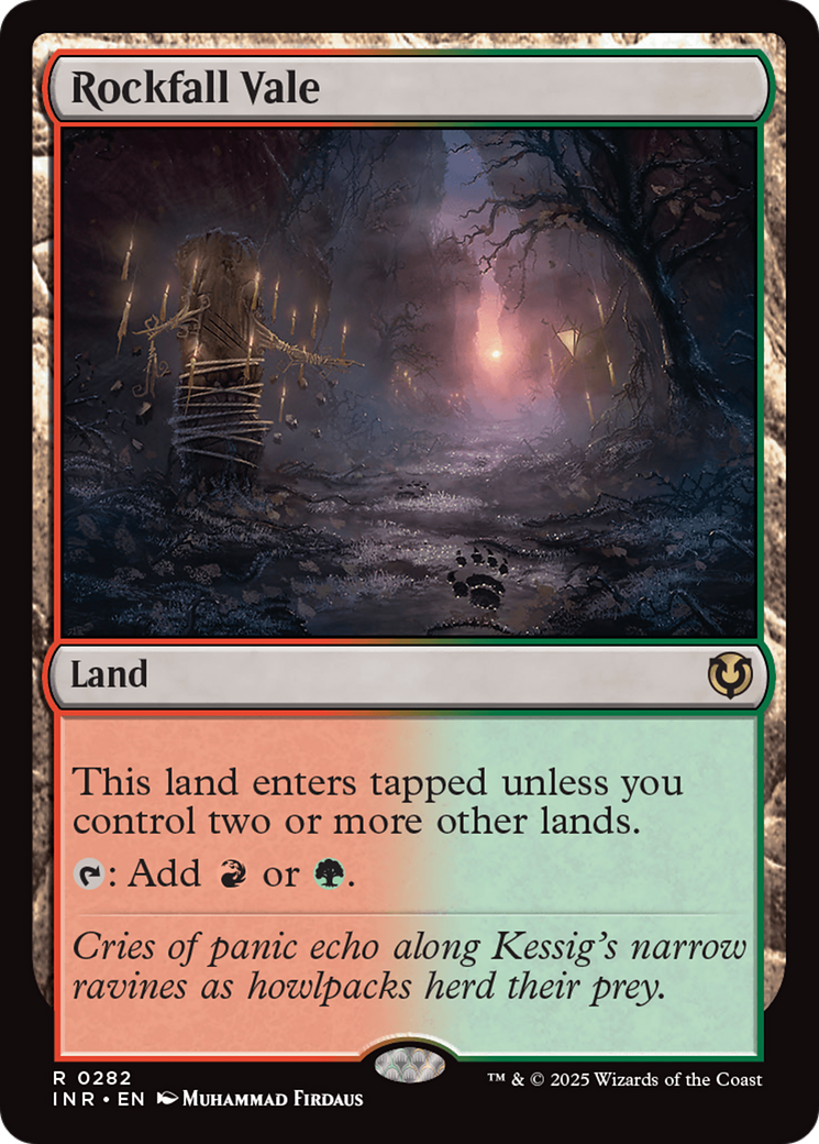 Rockfall Vale [Innistrad Remastered] [Foil]