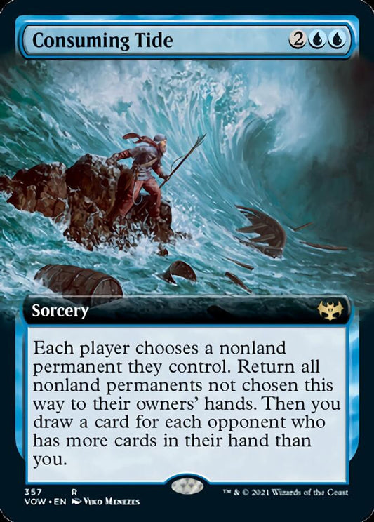 Consuming Tide (Extended Art) [Innistrad: Crimson Vow] [Foil]