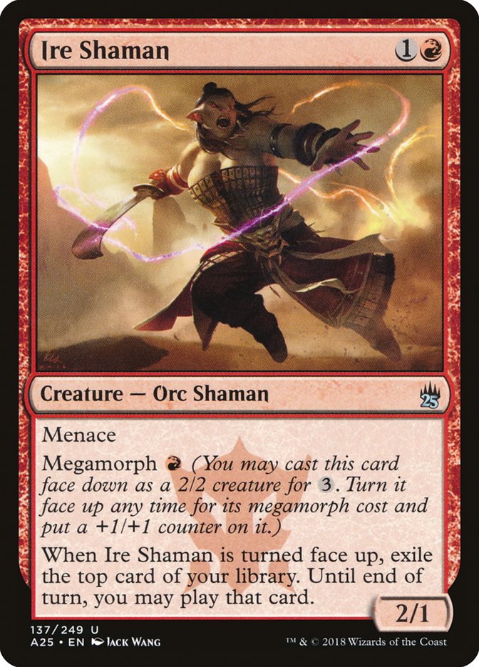 Ire Shaman [Masters 25] [Foil]
