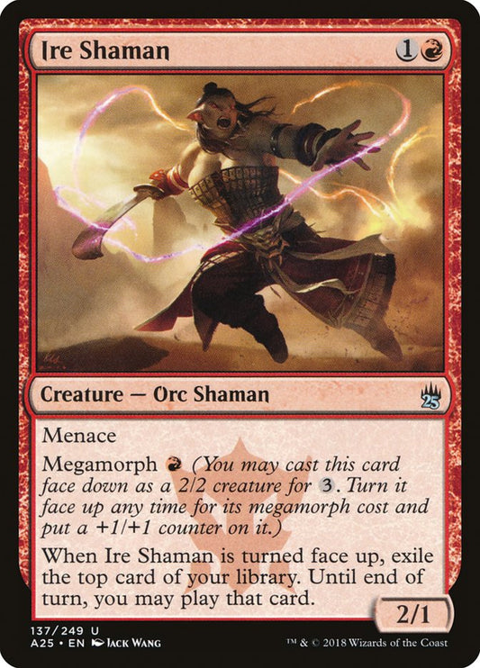 Ire Shaman [Masters 25] [Foil]